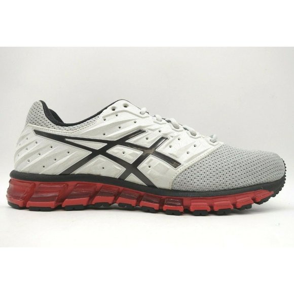 Asics Gel Quantum 180 Gray Mesh Lace Up Athletic Running Shoes Men\'s 11.5 Asics Gel Quantum 180 (Piedmont Grey) [1201A146-020] Mens  main image 4